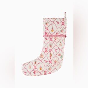 LoveShackFancy Roller Rabbit Nutcracker Collection, Christmas Stocking